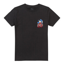 Disney Unisex volwassen mickey mouse racing logo t-shirt