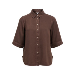 Object objframe 2/4 re denim top noos 23046164 seal brown