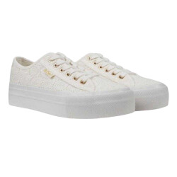 Lee Cooper Dames lace overlay trainers