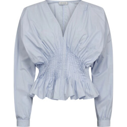 CPH Muse Cmpoplin blouse heather