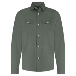 Scotland Blue Overhemd lange mouw 26114xa44sb