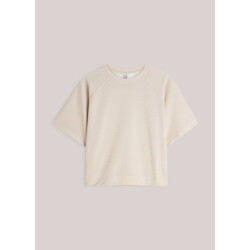 Summum top boxy tee sparkle 3s5275-30755 122 ivory