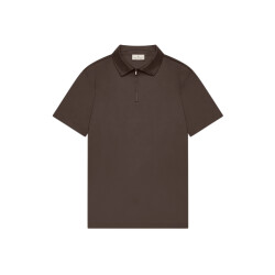 Valenza Supima polo zip polos 1049