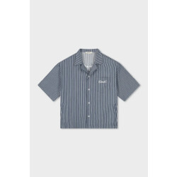 Equalité Sky boxy shirt striped