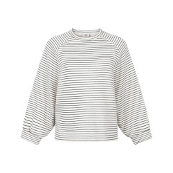 Another Label Flori stripe sweat -