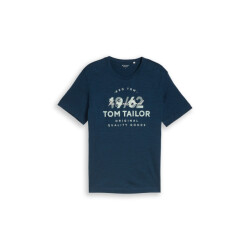 Tom Tailor Printed fine t-shirt navy