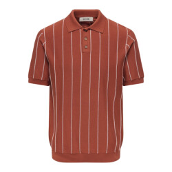 Only & Sons Onssaim reg 12 stripe ss polo knit dessin