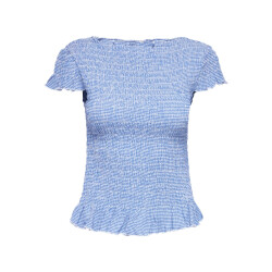 Only Onlcelle life cap smock boatneck top jrs dessin