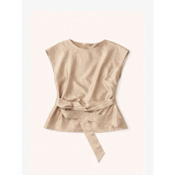 Nikkie Porlamar top goudkleurig