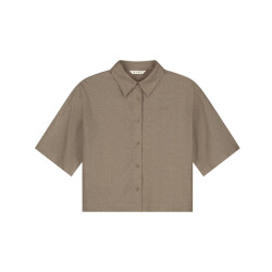 Olaf Hussein Blouse korte mouw w240307 linen