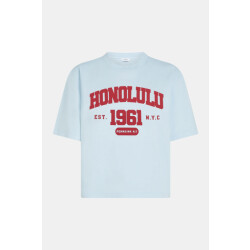 Penn & Ink S26f1814 568-334 penn en ink t-shirt print skyrider cardinal