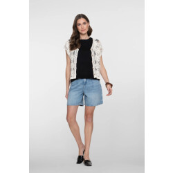 Geisha 61027-10 810 jeans shorts soft wash blue denim soft wash