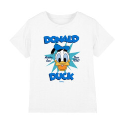 Disney Kinderen/kinderen donald duck gezicht sterren t-shirt