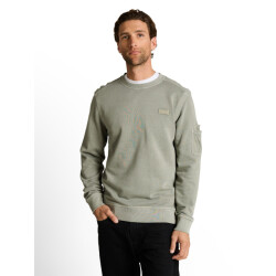Tom Tailor Garment dyed crew-neck sweatshirt