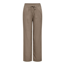 Jacqueline de Yong Jdysay hw linen wide pant wvn noos taupe