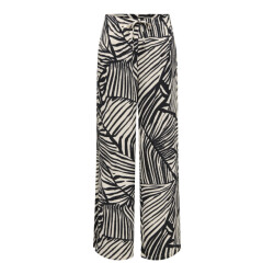 Jacqueline de Yong Jdydebbie new loose pant jrs dia ecru dessin