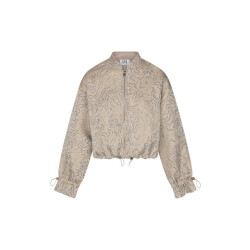 Lofty Manner Jacket brienna zilverkleurig