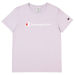 Champion Dames gebrandmerkt mouw t-shirt