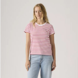 Levi's perfect tee emily stripe bright white 39185 04170