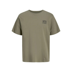 Jack & Jones Heren backprint t-shirt jjbali gebloemd