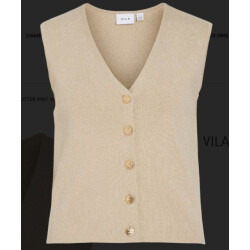 Vila Vicharvi s/l button glitter knit ve