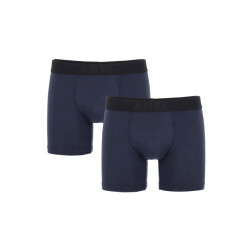 Alan Red Heren boxershorts 2-pack effen donker