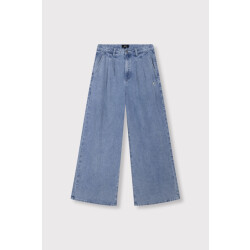 Alix The Label Denim wide pants blue denim