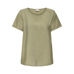 Jacqueline de Yong Jdytroya life ss o-neck top wvn dia army