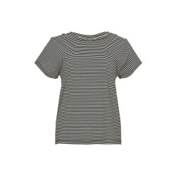 Maicazz Travel cerise top sp26.t60.719 black stripe