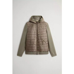 Woolrich Allen hybrid jacket smokey green