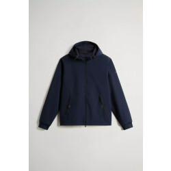 Woolrich Soft shell full zip hoodie jacket melton
