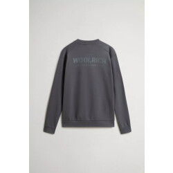 Woolrich Macro logo crewneck shadow