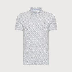 Blue Industry De button-down polo |