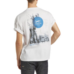 Denham Yanaka graphic tee ss sc