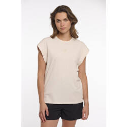 Rino & Pelle sleeveless top with crew neck ilana.7002622 birch