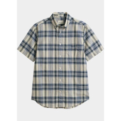 Gant Overhemd korte mouw heren madras checked short sleeve s 3260078/430