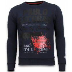 Local Fanatic Pablo escobar rhinestone sweater