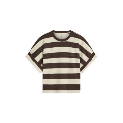 Summum 3s5112-30681 top big stripe heavy jersey