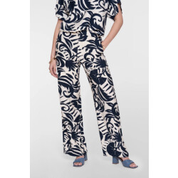 Geisha 61141-26 675 pants naive flower navy/off-white