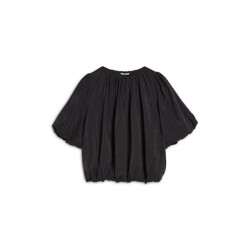 Summum top balloon sleeves viscose cotton 2s3442-12370 990 black