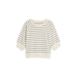 Summum jersey striped sweat 3s5252-30772 122 ivory