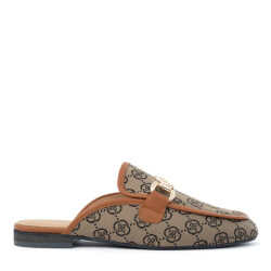 Babouche Nea cognac muiltjes dames