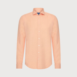 Blue Industry Het linnenmix overhemd |