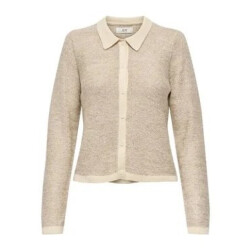 Jacqueline de Yong Jdymia ls collar sequins cardigan knt zand dessin