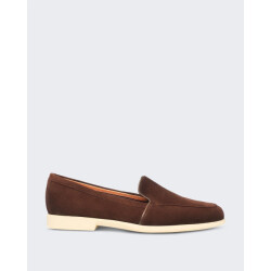 Santoni Dames malibu loafer brown