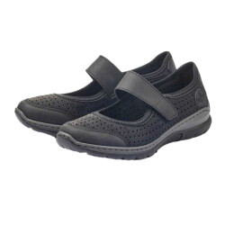 Rieker Dames cutwork schoenen