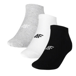 4F Enkelsokken met logo voor heren (set van 3)