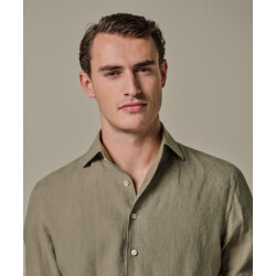 Profuomo Ppxh10017p z2 linnen overhemd profu