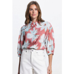 Jansen Amsterdam Jansen pip blouse wf 761 3/4 puffed sleeve blush