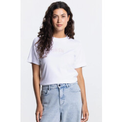 Jansen Amsterdam Jansen resa shirt co 181 short sleeve light pink